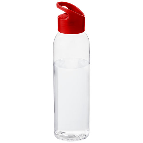 Bidon personnalisable 650ml Sky Rouge translucide